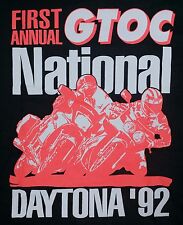 1992 primera camiseta anual Kawasaki Good Times Owners Club Daytona motocicleta de colección L, usado segunda mano  Embacar hacia Argentina