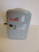 Used, Koolatron Coca Cola Gray Diet Coke 4L 6 can mini fridge cooler works great for sale  Shipping to South Africa