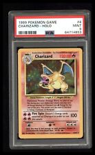 Used, 1999 Pokemon PSA 9 MINT Charizard Centered Unlimited Holo 4/120 for sale  Scottsdale