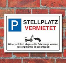 Schild parkverbot parken gebraucht kaufen  Bad Driburg