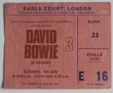 David bowie earl for sale  Shipping to Ireland