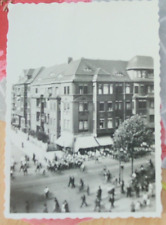 Zdjęcie 1933 przeprowadzka marsz muzycy czapki parasole dom towarowy vintage W2 na sprzedaż  Wysyłka do Poland