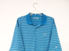 Camisa polo de golf Nike para hombre talla XL torso bordado azul absorbente de humedad, usado segunda mano  Embacar hacia Argentina
