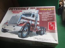 Used, AMT PETERBILT 359 CALIFORNIA HAULER (1:25 SCALE) PART BUILT IN BOX LOT B90 for sale  Shipping to South Africa