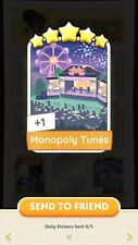 Usado, Monopoly Tunes - Monopoly GO! Adesivo 5⭐ (leia a descrição) entrega instantânea comprar usado  Enviando para Brazil