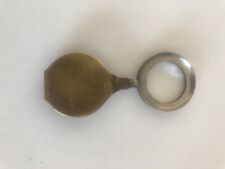 Old brass magnifying for sale  LEICESTER