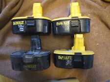 Lote de baterias NiCd genuínas Dewalt 18 volts XRP Dw9096 Dw9095 NÃO TESTADAS comprar usado  Enviando para Brazil