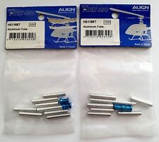 2 x Packets Align T-Rex 450 HS1188T Aluminium Tube - RC Helicopter Spares Parts, used for sale  Shipping to South Africa
