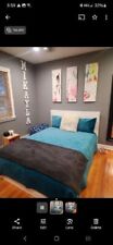 white ikea bed frame for sale  Hawthorne