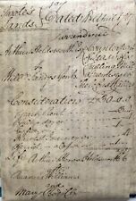 1787 indenture arthur for sale  TORQUAY