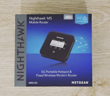 Netgear nighthawk M5 MR5100 MOBILE BROADBAND 5G WiFi ROUTER UNLOCKED for sale  Shipping to South Africa