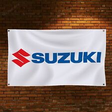 Suzuki logo banner for sale  Shipping to Ireland