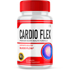 Used, Cardio Flex, Cardio Flex Formula for Heart Health & Blood Pressure (60 Capsules) for sale  Shipping to South Africa
