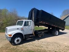International 4700 dump truck, 18’ brush/trash bed, low miles, good condition!! for sale  Hixson