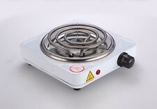 Portable Electric Single White Burner Stove Hot Plate 1000W Cook Master for sale  Shipping to South Africa