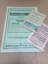 Kfz brief kraftfahrzeugbrief gebraucht kaufen  Wernigerode