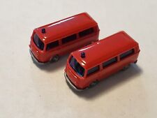 (E8-30) Wiking Spur N 1:160 2 x VW Bus Transporter Feuerwehr , usado comprar usado  Enviando para Brazil