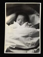 #2044 Japonés Vintage Foto 1940s / Niño Bebé Cama Futón comprar usado  Enviando para Brazil