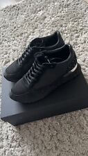 mens mallet popham 2.0 sneakers black size uk 8 for sale  Shipping to South Africa