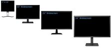 Cheap 17" 19" 19" Widescreen 22" Widescreen and 24" Widescreen PC Monitor VGA, used for sale  Shipping to South Africa