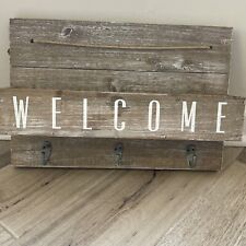 Wood welcome wall for sale  Belle Mead