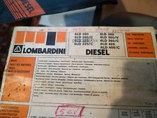 lombardini motori diesel usato  Genova