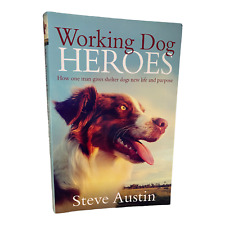 Working Dog Heroes Book by Steve Austin Paperback 2016 LIGHT STAINS til salgs  Frakt til Norway