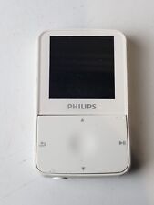 Reproductor de video MP3 portátil Philips GoGear Vibe 4 GB con pantalla a color blanco de 1,5 pulgadas segunda mano  Embacar hacia Argentina