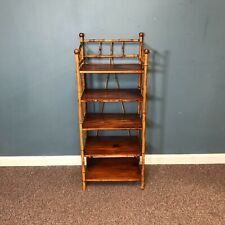 Antique rattan bookshelf for sale  Shelburne