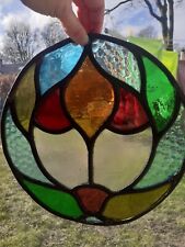 Stained glass circle for sale  BUXTON