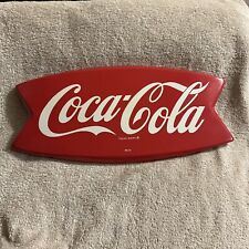 NICE COCA COLA FISHTAIL SIGN MARKED AM122, used for sale  Shipping to South Africa