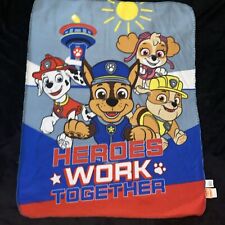 Cobertor infantil Paw Patrol heróis trabalham juntos borda de ponto de lã 40 x 50 comprar usado  Enviando para Brazil