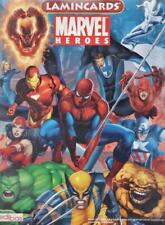 Marvel heroes lamincards usato  Valenzano
