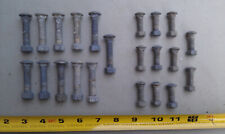 Used, 23II08 GALVANIZED CARRIAGE BOLTS (GATE / FENCE HARDWARE) 22 PCS, GOOD CONDITION for sale  Shipping to South Africa