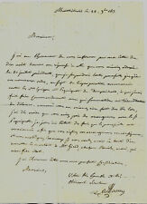 1817 expropriation letter d'occasion  Expédié en Belgium