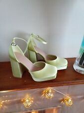 Satin platform sole for sale  SOUTHPORT