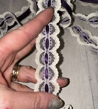 Vintage lace purple for sale  Kingston