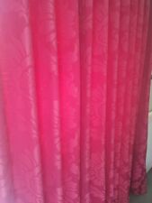 Damask interlined curtains for sale  CHIPPENHAM