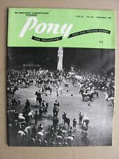 Pony magazine december for sale  HYTHE
