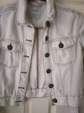 white denim jacket primark for sale  LINCOLN
