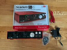 Interfaz de Audio Focusrite Scarlett 6i6 2ª Generación - Excelente Estado segunda mano  Embacar hacia Argentina