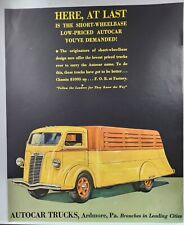 1937 autocar trucks for sale  Palos Heights
