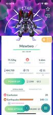 Pokémon Trade GO - Mewtwo blindado ✨1 milhão de poeira trocada ou registrada, usado comprar usado  Enviando para Brazil
