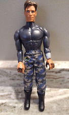 Figura de acción Max Steel 12" Arctic Agent negro torso azul botas camufladas como nuevas segunda mano  Embacar hacia Argentina