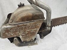 Vintage wright chainsaw for sale  Quincy