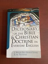 Um Dicionário da Bíblia e Doutrina Cristã em Inglês Cotidiano Eby Lyons comprar usado  Enviando para Brazil