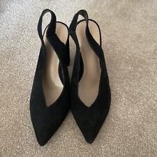 Black suede shoes for sale  WILMSLOW
