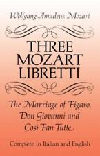 Três Mozart Libretti: O Casamento de Fígaro, Don Giovanni e Così Fan... comprar usado  Enviando para Brazil