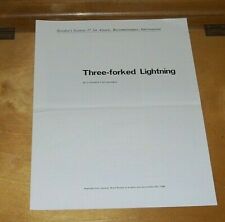 Three forked lightning for sale  WELLING