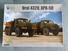 Usado, Kitty Hawk Ural 4320 y APA-5D, 2x camiones aeródromo ruso, 1:48 #KH80159 segunda mano  Embacar hacia Argentina